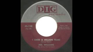 Mel Williams - I Cried A Million Tears 45 rpm!