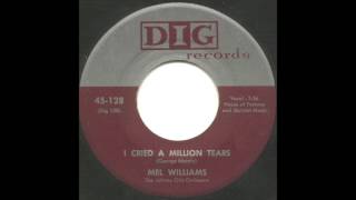 Mel Williams - I Cried A Million Tears 45 rpm!