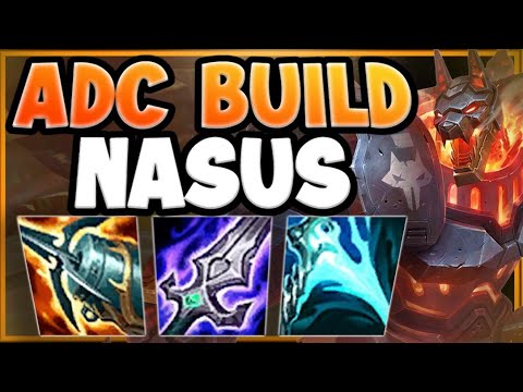 STOMPING TOP LANERS WITH ADC BUILD ON NASUS SHOULD NOT BE POSSIBLE! NASUS TOP! - League of Legends