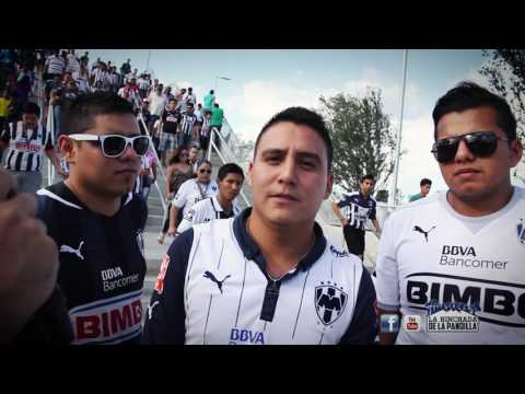"LA HINCHADA DE LA PANDILLA partido Mty vs C. Azul" Barra: La Adicción &bull; Club: Monterrey