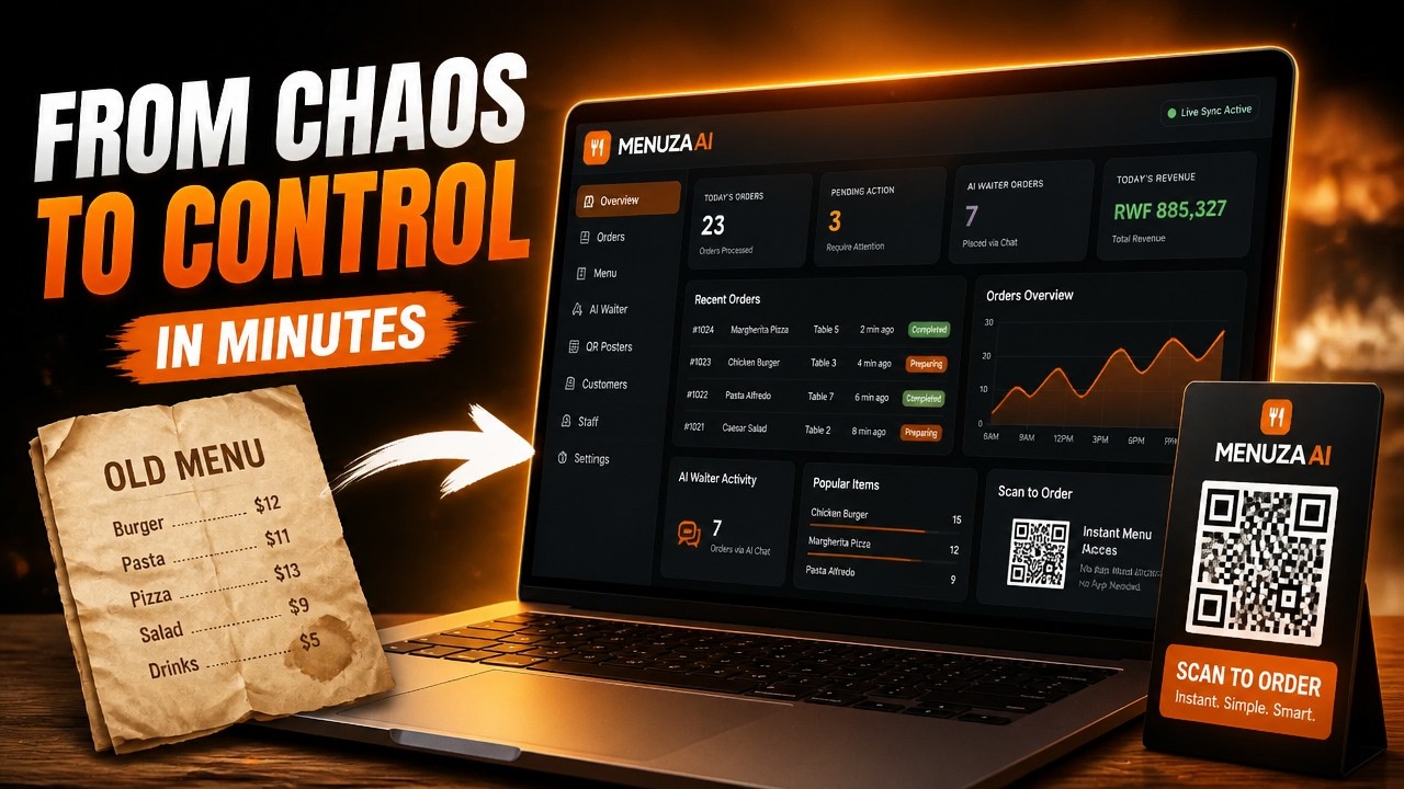 MENUZA AI product demo thumbnail