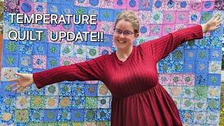 HUGE TEMPERATURE QUILT UPDATE | October 2024