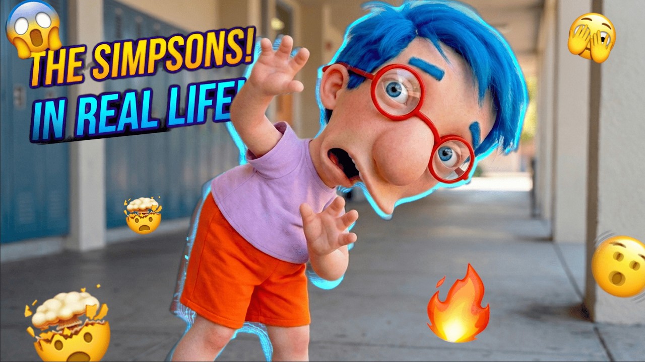 The Simpsons Characters as REAL People | AI Brings Springfield to Life