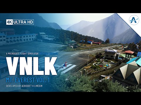 Aerosoft | Mt. Everest Vol. 1 | Microsoft Flight Simulator [Official Trailer]