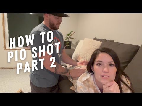 HOW TO DO PIO INJECTIONS - PART 2 - SURROGACY JOURNEY VLOG