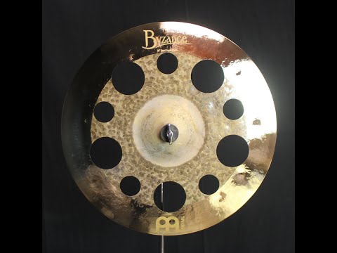 Meinl 18" Byzance Dual Trash Crash - 1031g (video demo) image 2