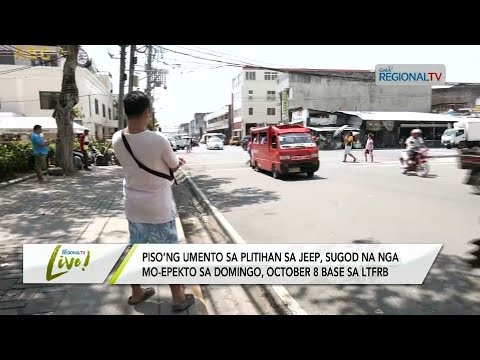 GMA Regional TV Live: Provisional Fare Increase, Aprubado