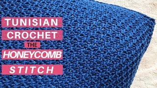 Learn the Tunisian Crochet Honeycomb Stitch, Start to Finish *Video Tutorial & New Pattern*