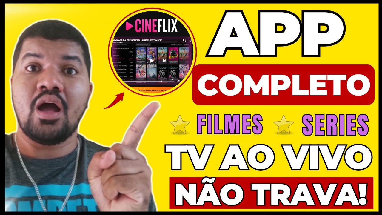MELHOR APLICATIVO DE TV ONLINE E (FILMES E SERIES) ESSE VALE A PENA!