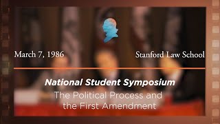 Click to play: Panel I: The Political Process and the First Amendment [Archive Collection]