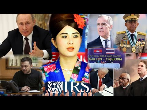 12/29/2025.ZELENSKY THAWJ ZAUG HU XOV TOOJ RAU PUTIN @ SUAV CAWS THAIB & CAMBODIA MUS NTSIB SUAV