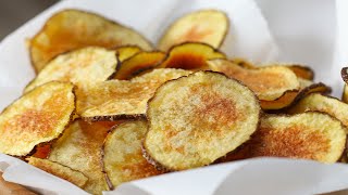 Easy Microwave Potato Chips