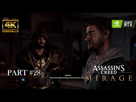 Assassin’s Creed Mirage Walkthrough Part 28 – Find the Missing Brother | 4K Ultra (No Commentary)