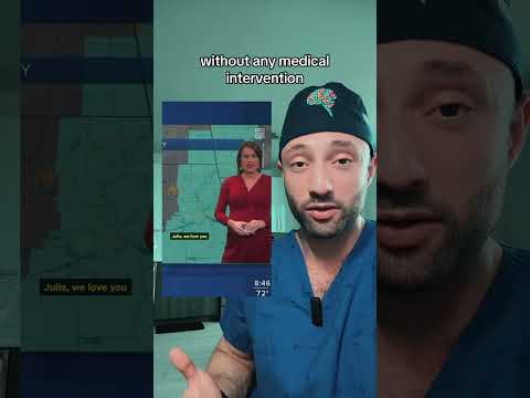 This is a TIA, which is a short lived stroke. Be aware of the signs.