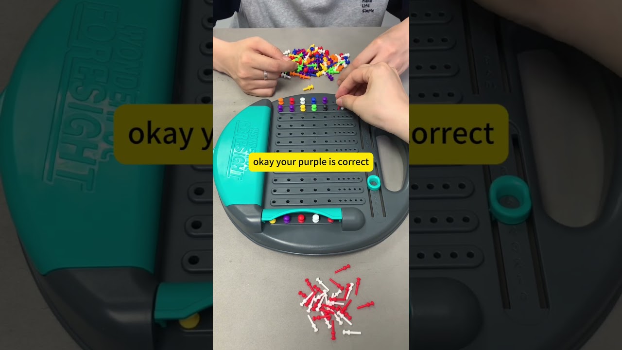 Code Breaking Logic Board Game  – Brain Training & Focus Toy | 2-Player Strategy Game #toys