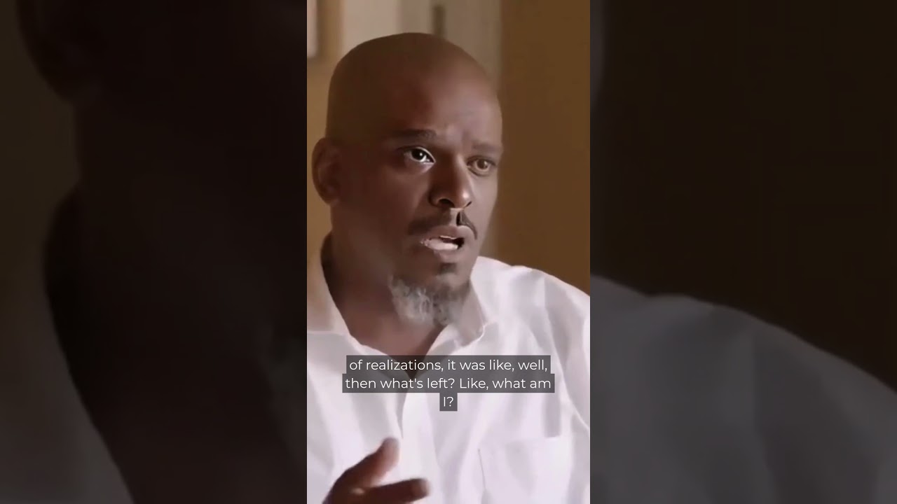 He looked down and understood