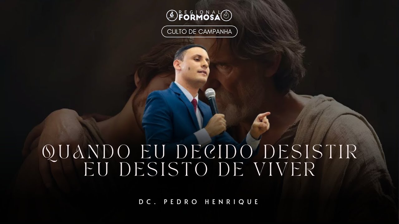 QUANDO EU DECIDO DESISTIR EU DESISTO DE VIVER - DC, PEDRO HENRIQUE.