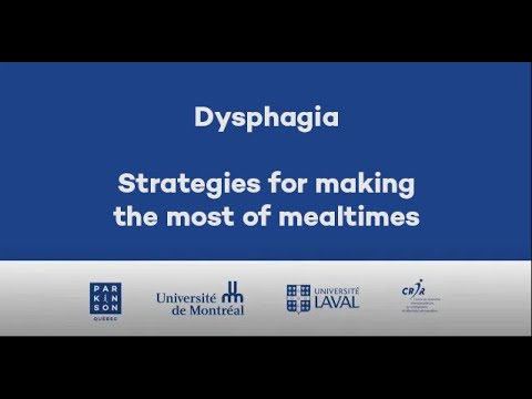 Dysphagia: strategies for making the most of mealtimes