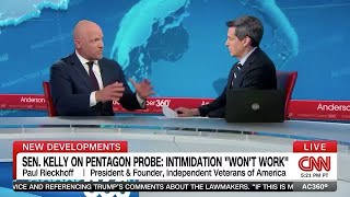 CNN: AC360 - NOVEMBER 24, 2025 - SEN. KELLY ON PENTAGON PROBE - INTIMIDATION "WON'T WORK"