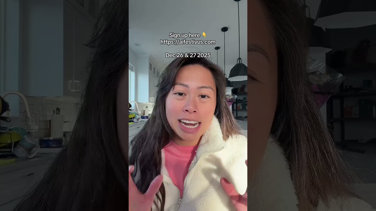 FREE 48 hour AI conference during the 2025 holidays!! I won’t be speaking but should be good 👍  #ai