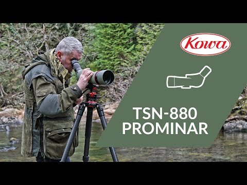 KOWA TSN-880 PURE FLUORITE CRYSTAL SPOTTING SCOPES