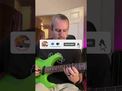 Thumbnail for Learn a shred guitar pattern! (unique scale practice) 🎸🔥 by Paul Warren