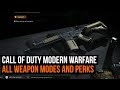 Call of Duty Modern Warfare - All weapon mods and perks for the M4A1