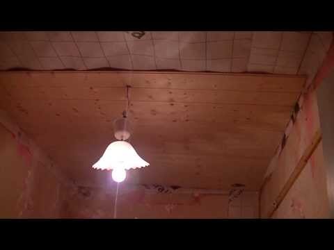 comment poser lambris pvc plafond