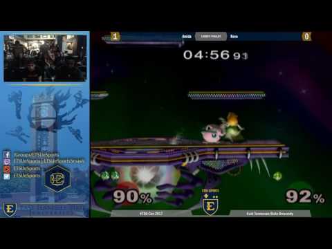 ETSU-Con 2017 Melee Singles - Amida vs Kevo - Top 8 - Losers Finals