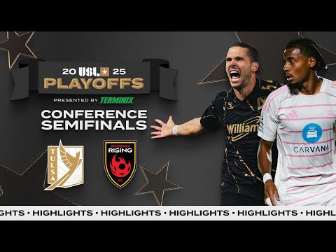 11.8.2025 | FC Tulsa vs. Phoenix Rising FC - Game Highlights