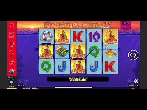 NEW GAME FISHIN FRENZY ALL STARS EL TORERO BONUS