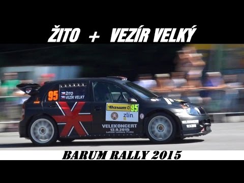 Daniel Landa (Žito) - Škoda Fabia WRC - Barum Rally 2015