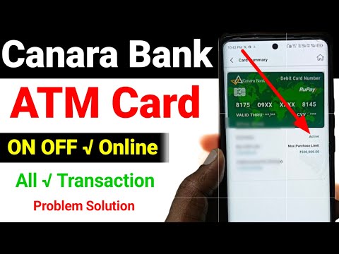 canara bank mobile banking | Canara bank debit card transaction update online, canara ai1 app