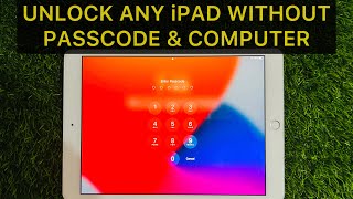 How To Unlock Any iPad Passcode Without Computer without losing data