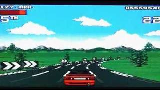 Lotus Turbo Challenge II on Commodore Amiga. Gameplay & Commentary
