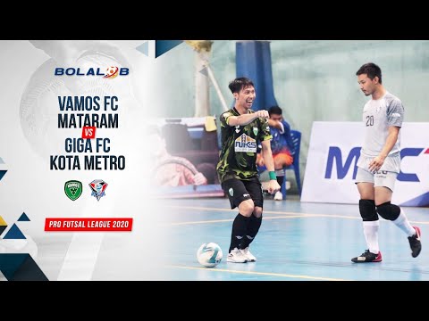 Vamos FC Mataram (5) vs (2) Giga FC Kota Metro | Highlights Pro Futsal League 2020