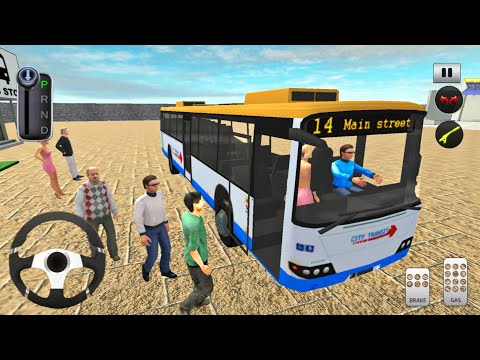 Uphill Offroad Bus Driving Simulator - Android Gameplay