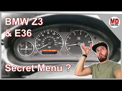 🚨 Geheimes BMW-Menü für Ihren BMW Z3 und andere E36