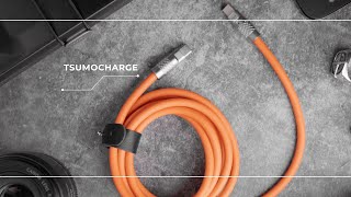 TsumoCharge® 100W USB-C Silicone Charging Cable (4-Pack)