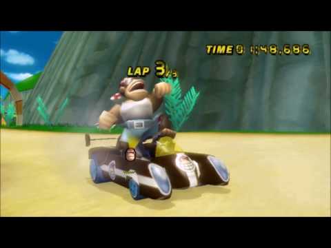 [Mario Kart Wii TAS] Mushroom Gorge Automatic-Kart 1:48.686