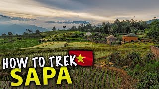 How to trek SAPA without a GUIDE! Vietnam Travel Vlog 🇻🇳