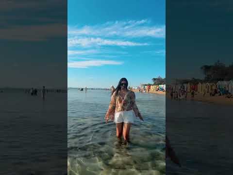 Wait trend in the water😁🥰 #beachvibes #sea 🥰 Please do like,comment and subscribe 🙏