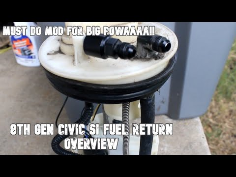 8TH GEN CIVIC SI FUEL RETURN MOD | OVERVIEW