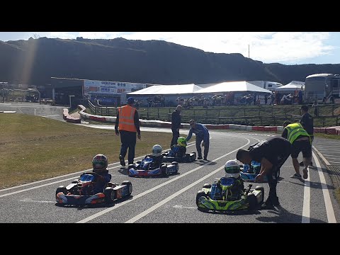 Bambino Kart Club 2022 Round 1, Rowrah - Heat 3 (with commentary from James Parfitt)