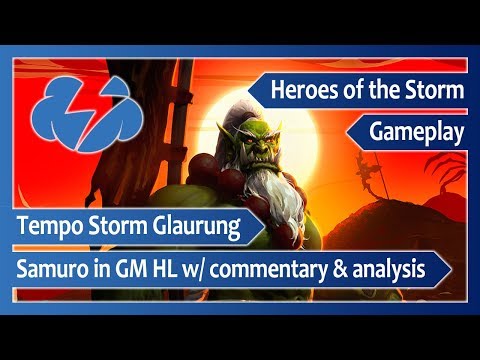 T/S Glaurung – Gameplay of Samuro in HotS Grandmaster Hero League w/ commentary, post-game analysis