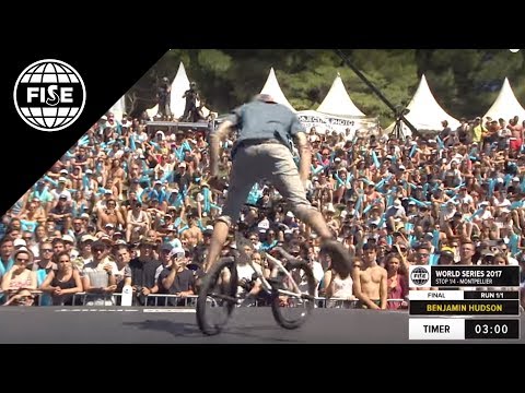 Benjamin Hudson 3rd Final FLAT   FISE Montpellier