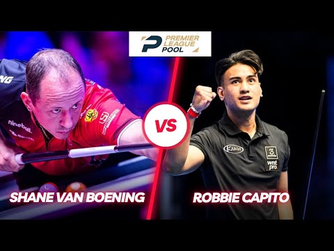 SHANE VAN BOENING - ROBBIE CAPITO | PREMIER LEAGUE POOL 2025 | #billiards #highlights