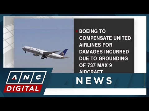 Boeing to compensate United Airlines for damages incurred due to grounding of aircraft ANC