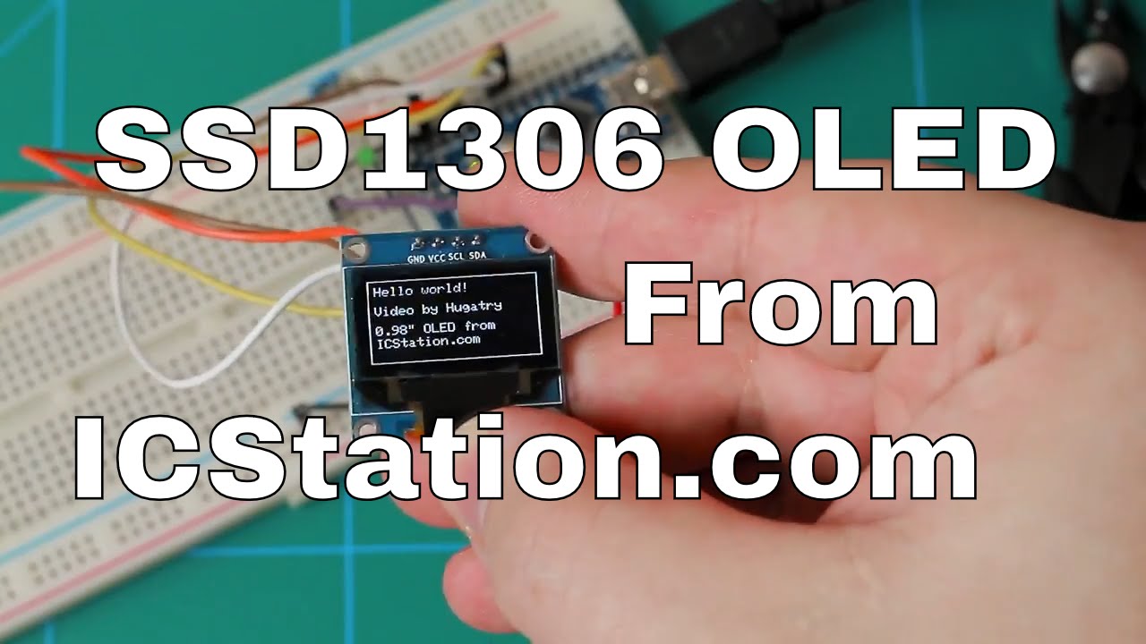 ICStation.com's SSD1306 Based OLED-Display