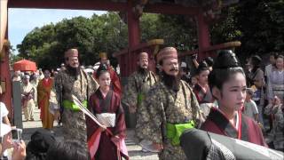 preview picture of video 'Shurijo Castle Festival 2011 / 首里城祭 古式行列'